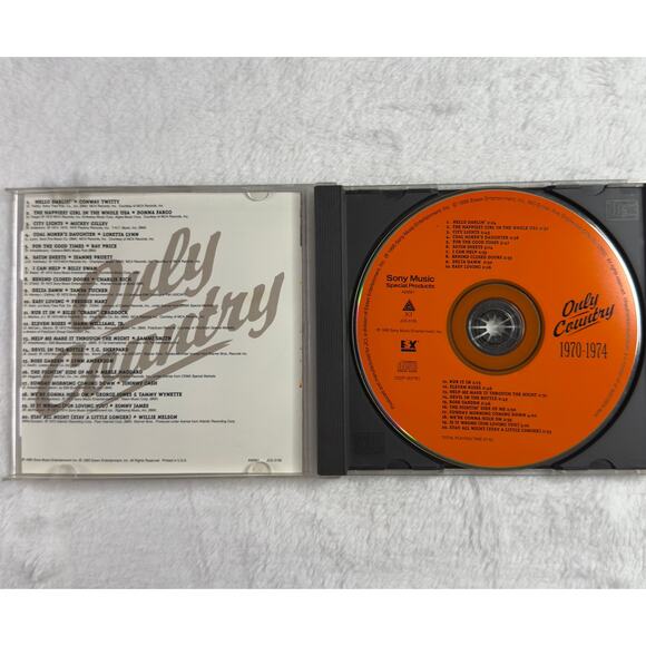 Only Country 1970-1974 CD | 20 Country Hits Ray Price, Conway Twitty,Loretta Lyn - Picture 4 of 7